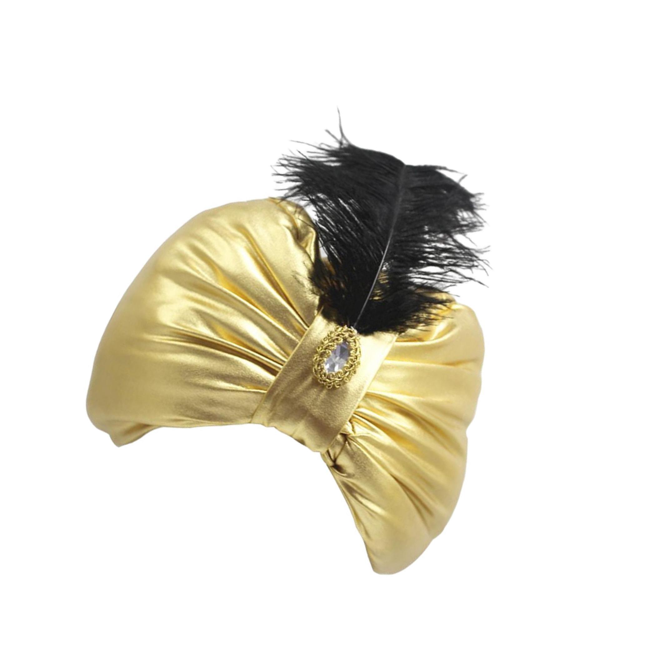 Принц Король Шляпа Мужчины Султан Костюм Плиссированная Индийская Шапка Плиссированная Султан Индийская